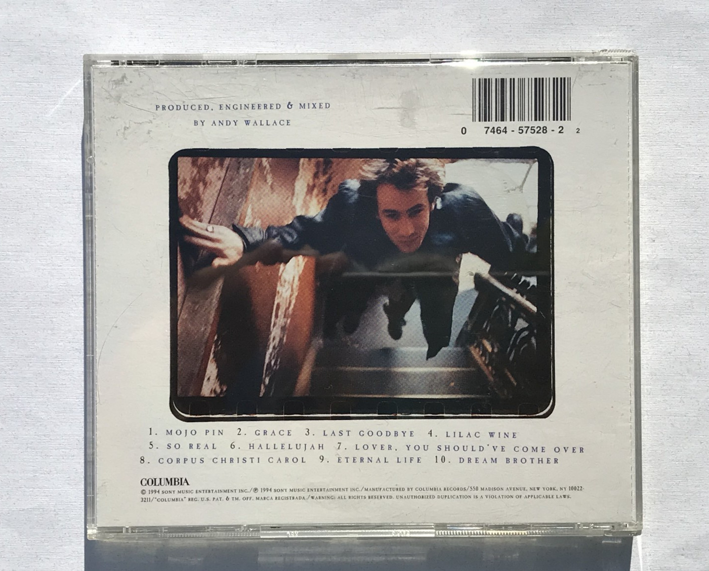 Jeff Buckley - Grace (CD, 1994) ☆*AUTOGRAPHED*☆ NEAR MINT DISC