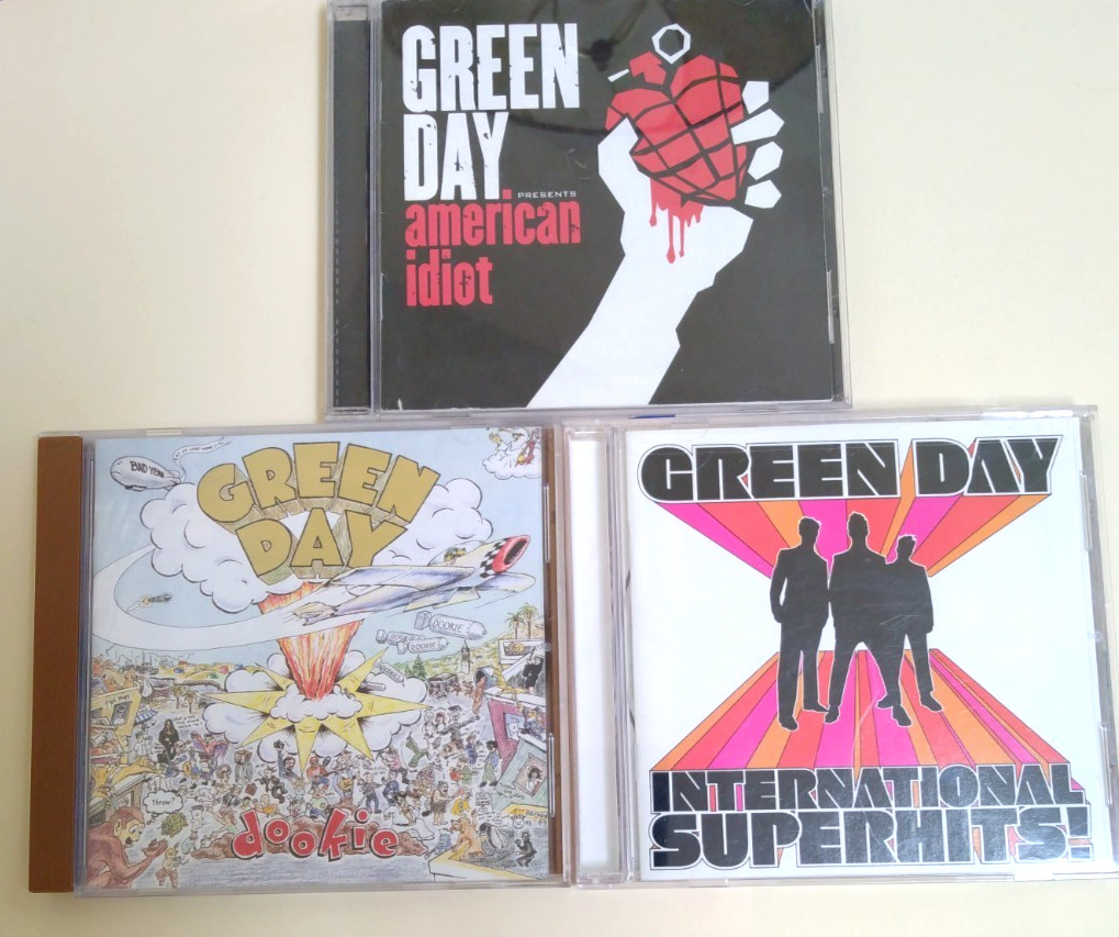 GREEN DAY - 3 CD lot Dookie International Superhits! American Idiot