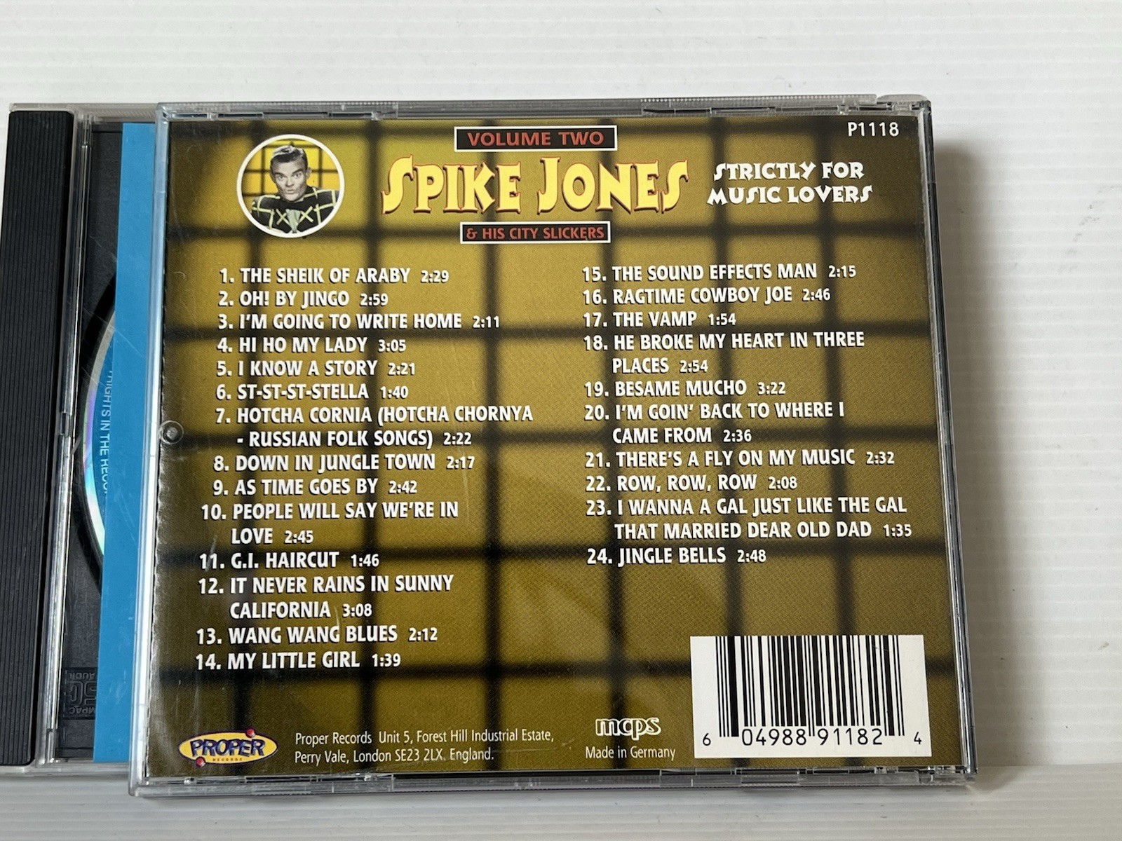 Spike Jones CD Bundle Strictly For Music Lovers Vol 1 2 3 Comedy Novelty