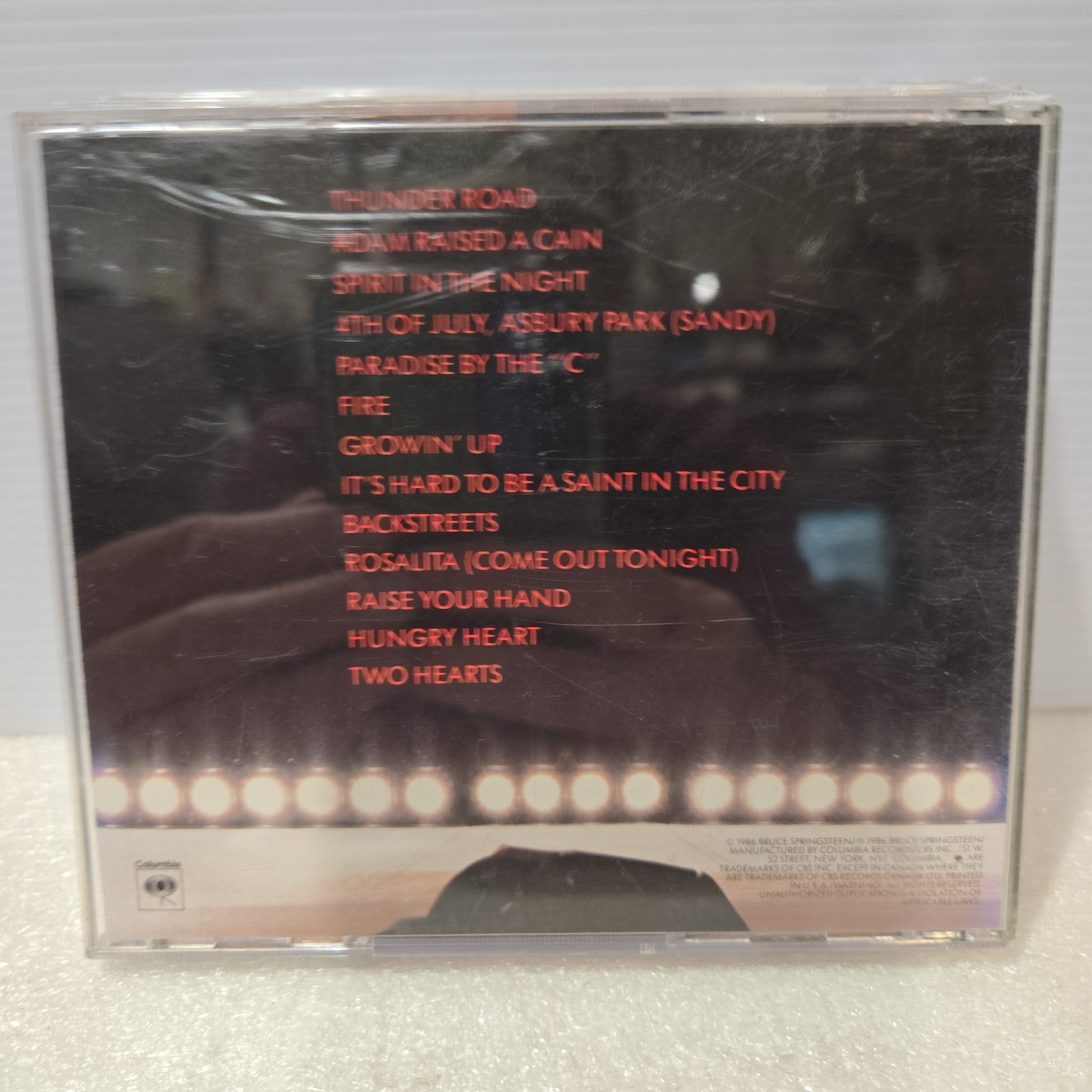 Bruce Springsteen 7 CD Lot - All Discs in Excellent Shape - See Titles in Descr.