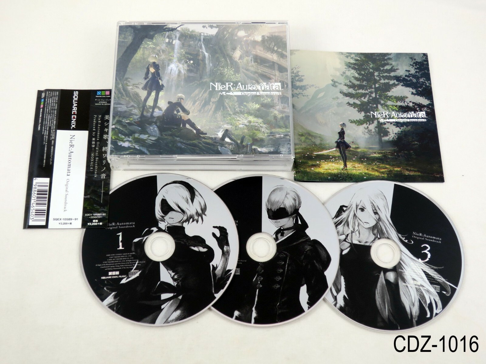 Nier Automata Original Soundtrack Music 3 CD OST Japanese Import Japan US Seller