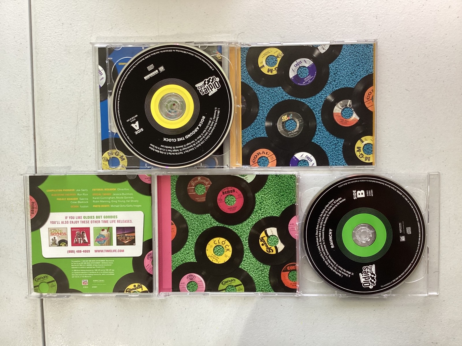 The Ultimate Oldies but Goodies CD Collection 10 CDs Time Life Music 2008
