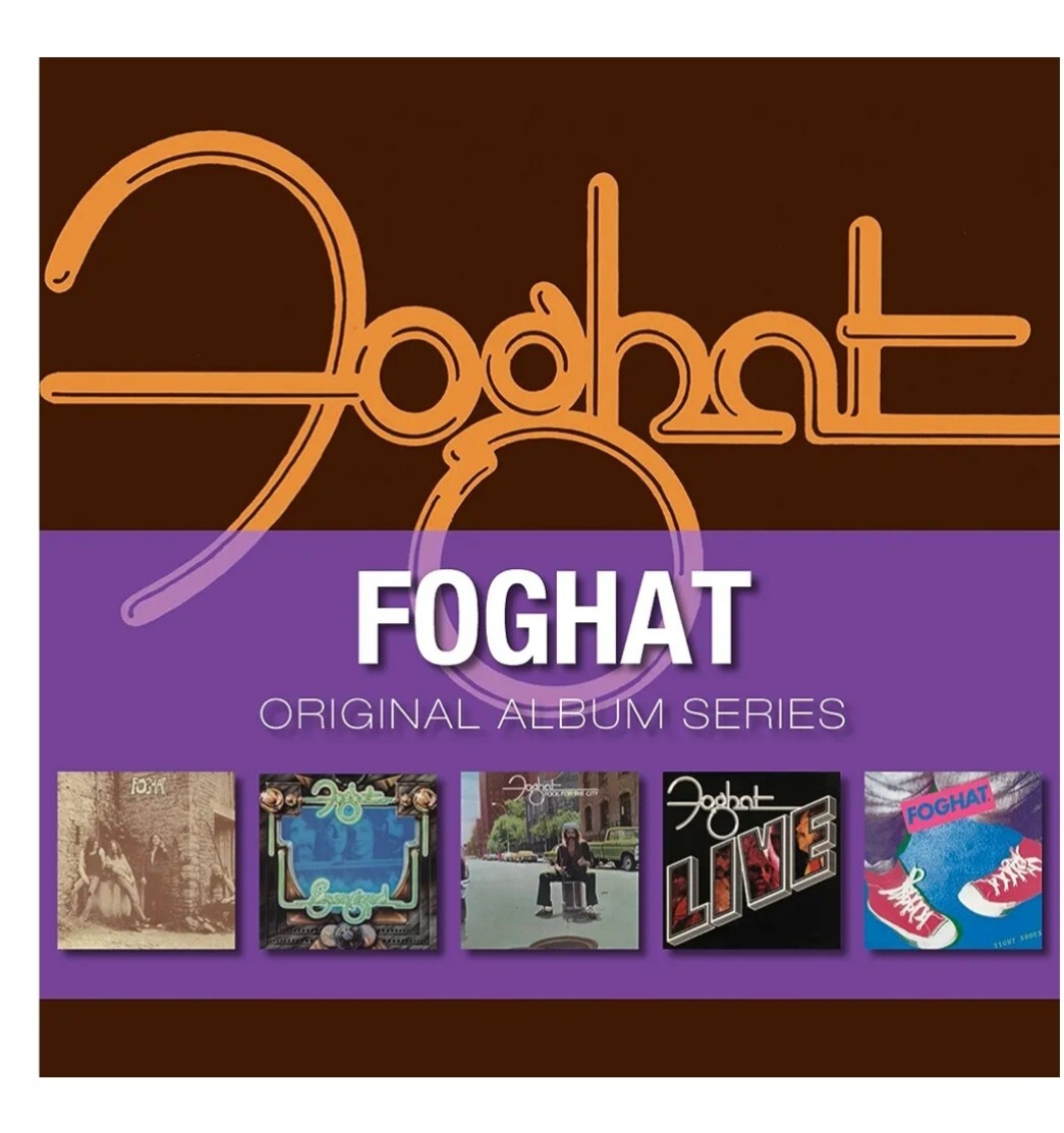 FOGHAT Original Album Series by Foghat 💿 2010 5 CD BOX SET BRAND NEW SEALED 📦