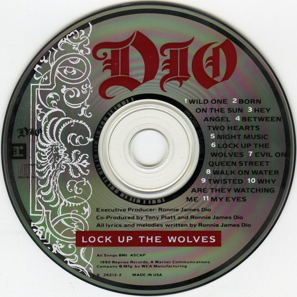 Lock up the Wolves by Dio (CD, May-1990, Reprise)