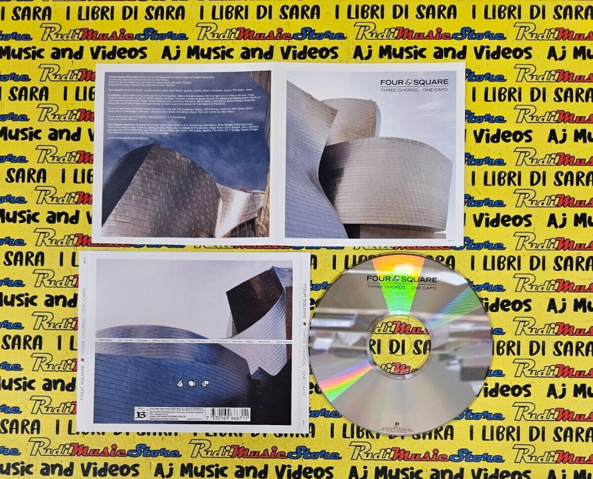 CD FOUR SQUARE Three Chords One Capo 2003 eu BAD TASTE RECORDS BTR 71 (CS39)