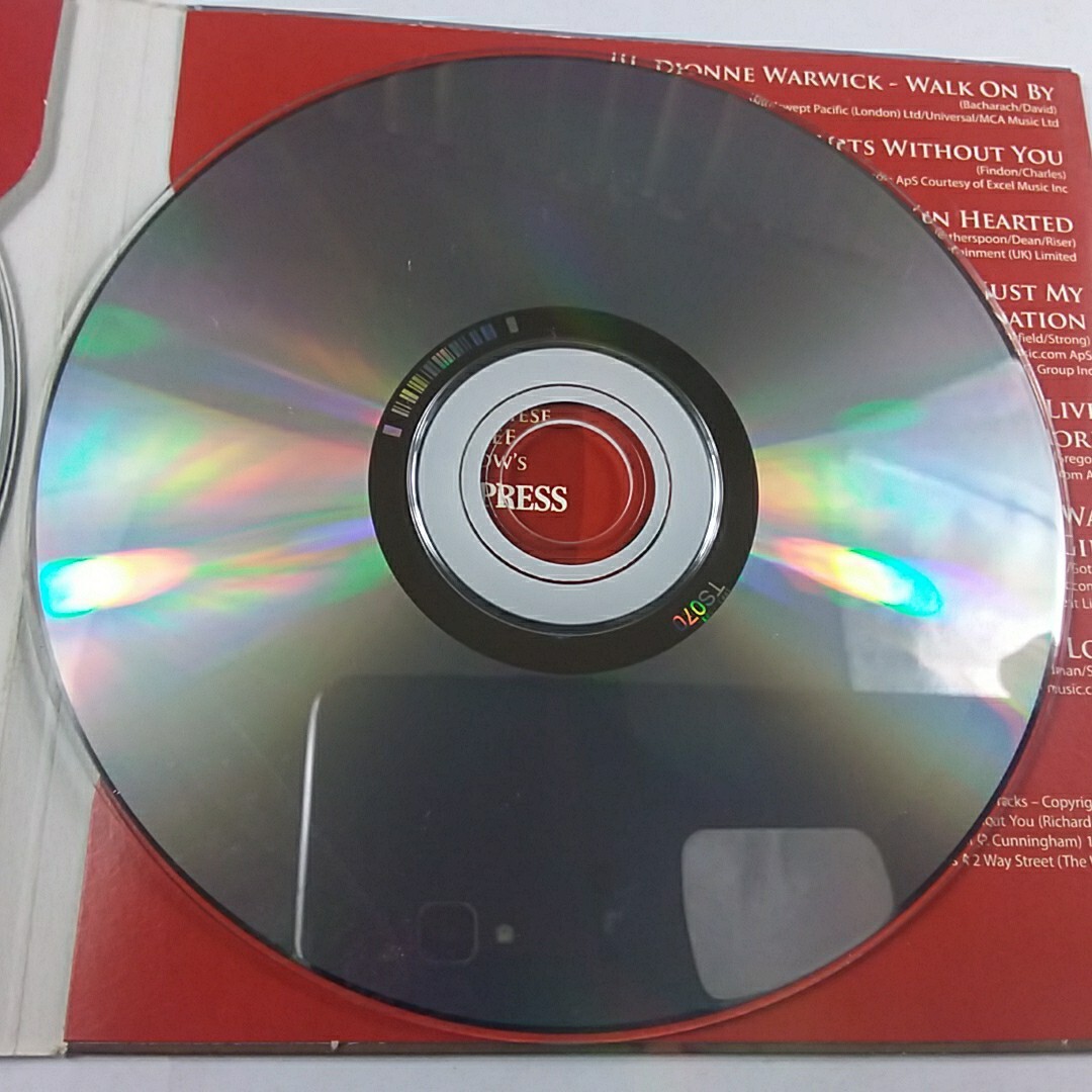 Daily Express Love Songs Volume One Music CD Featuring Marvin Gaye-The Supremes-