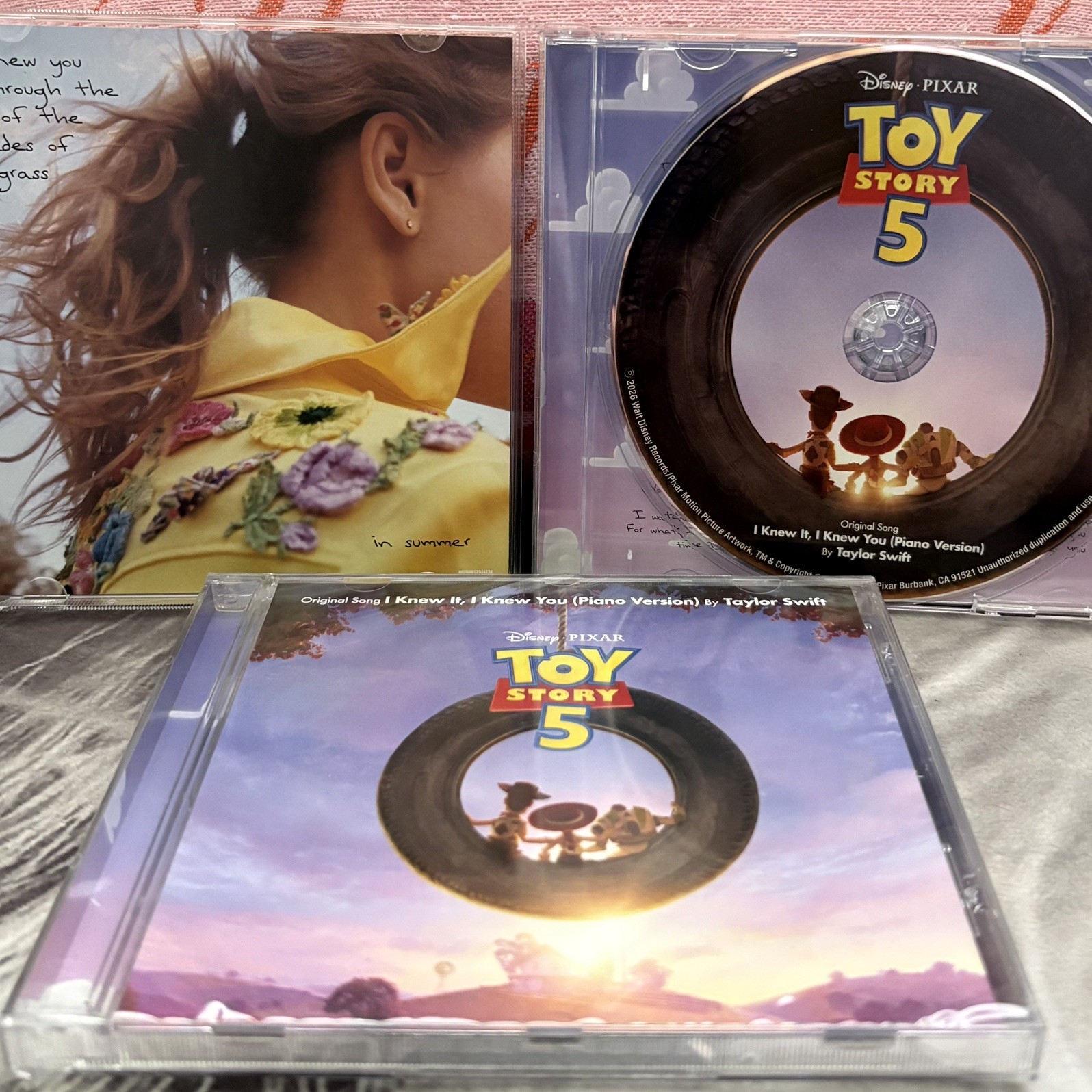 Taylor Swift Toy Story 5 Collector's Edition CD x 2. Sealed & in hand