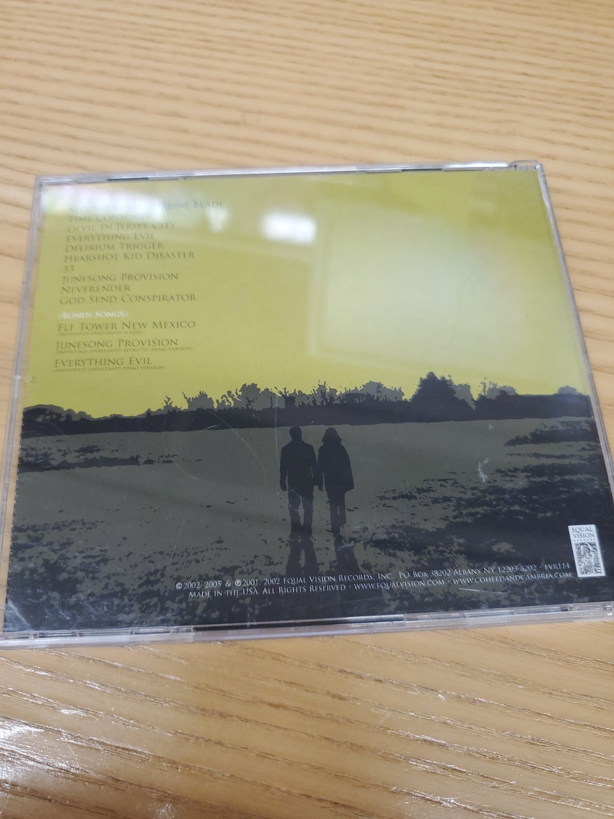 Coheed and Cambria The Second Stage Turbine Blade (Equal Vision, 2005) Music CD