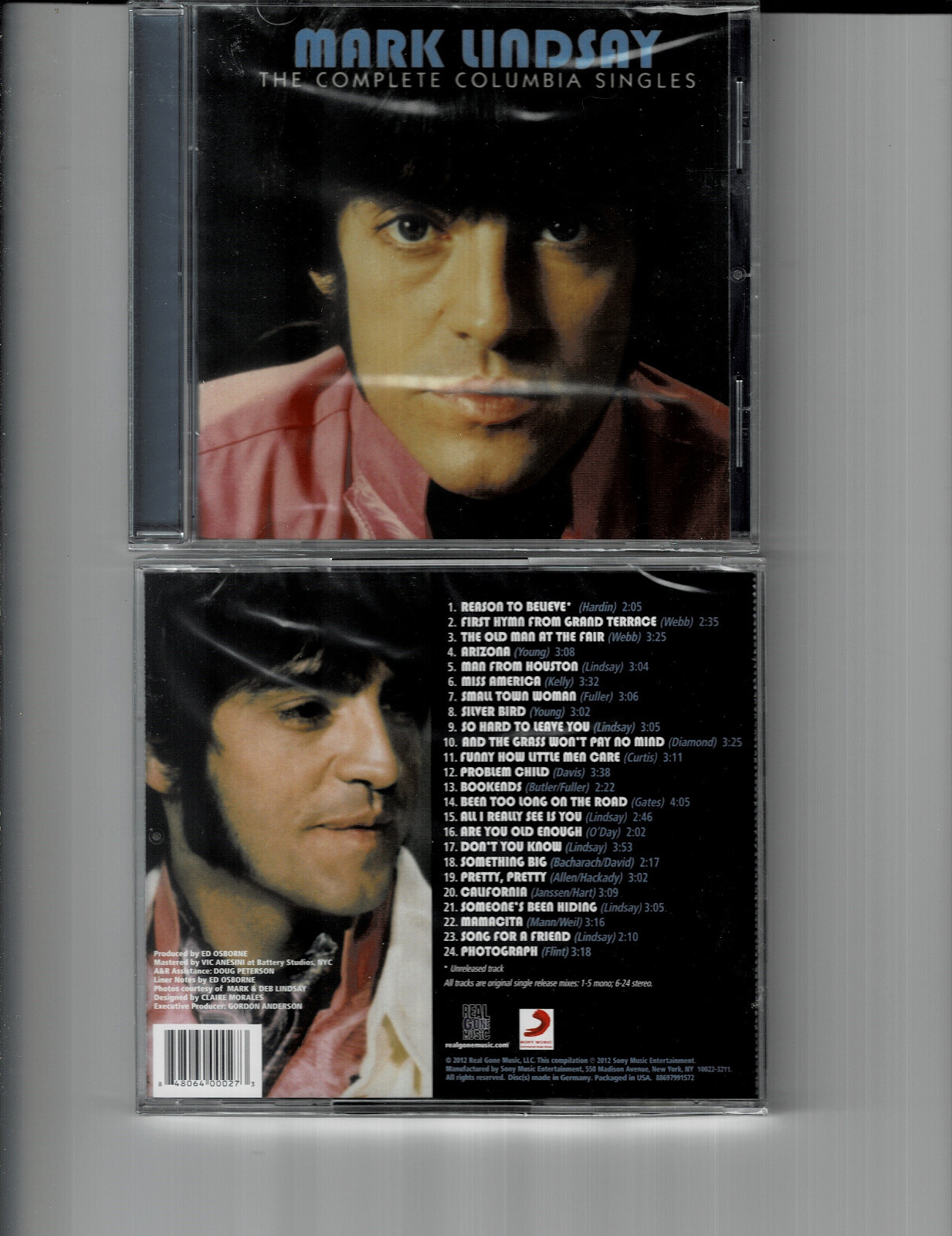 MARK LINDSAY - COMPLETE COLUMBIA SINGLES (CD 2012) NEW **24 TRACKS**