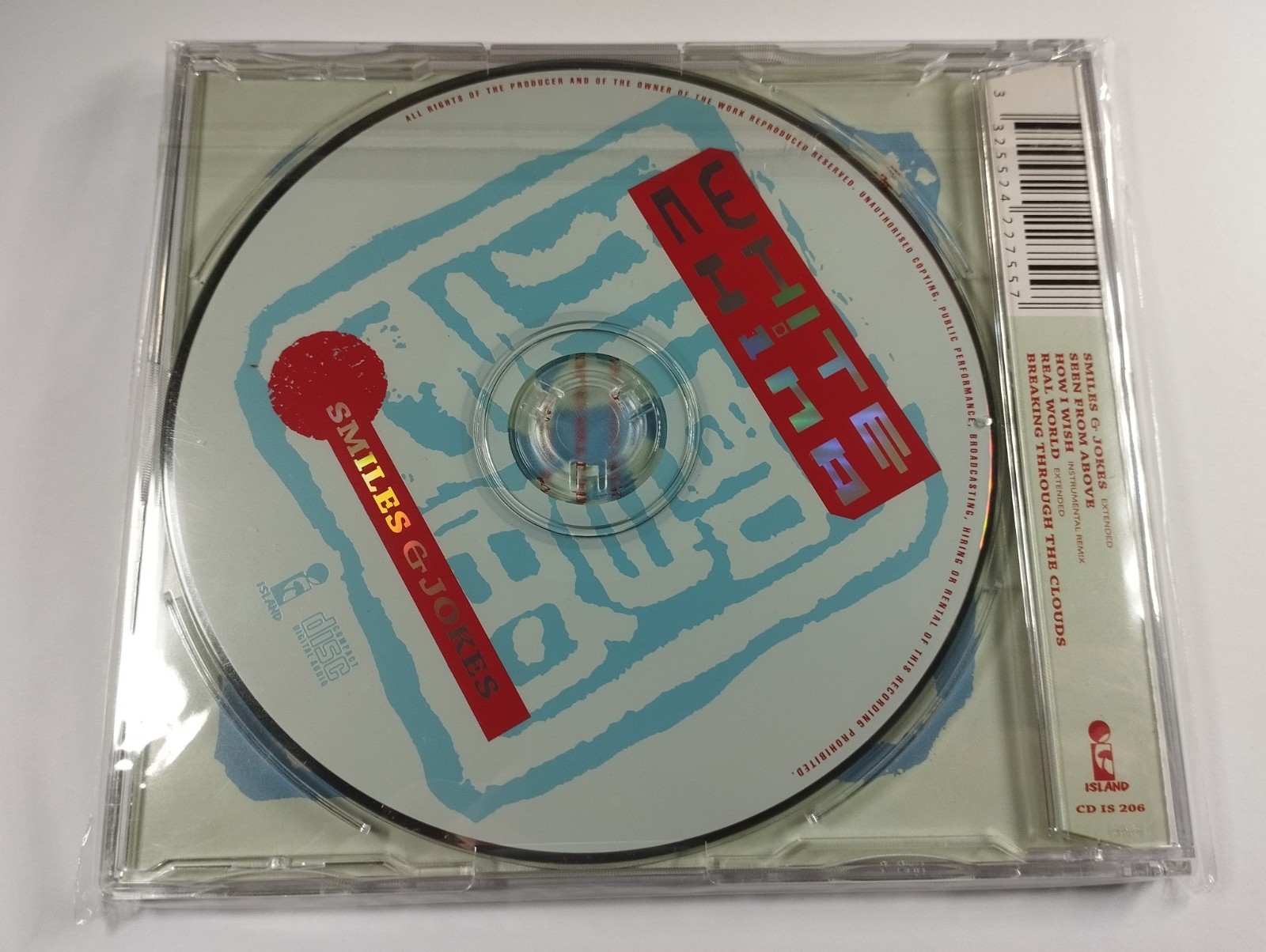 White China - Smiles and Jokes CD Single. Out-of-Print and Rare.