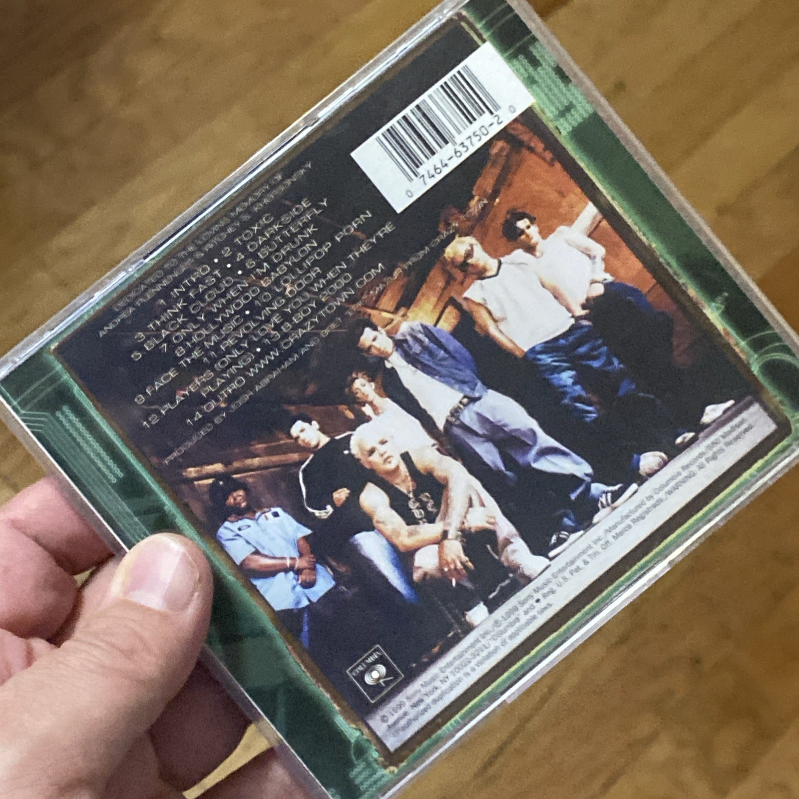 The Gift Of Game - Crazy Town CD - VTG Nu Metal 90s Album w/ Butterfly Hype, VGC