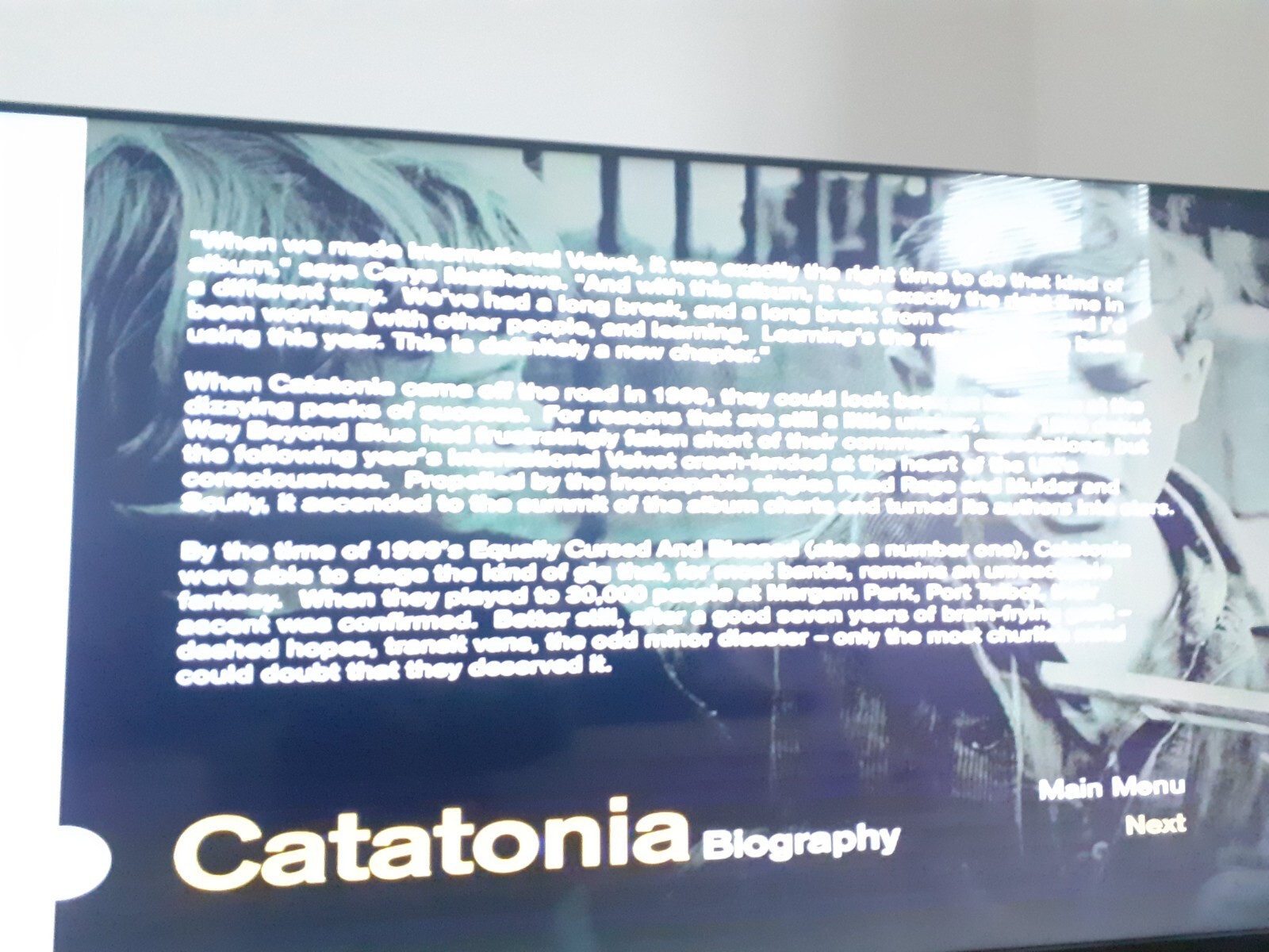CATATONIA "STONE BY STONE" CD/DVD (Cerys Matthews) Single + Video Clips VG/G Cdn