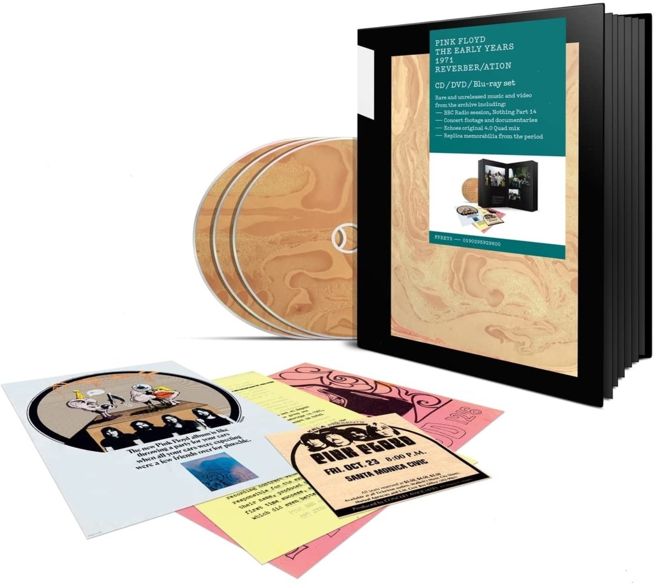 Pink Floyd - 1971 Reverber/ ation - (Boxed Set, With DVD, With Blu-ray, Digipack