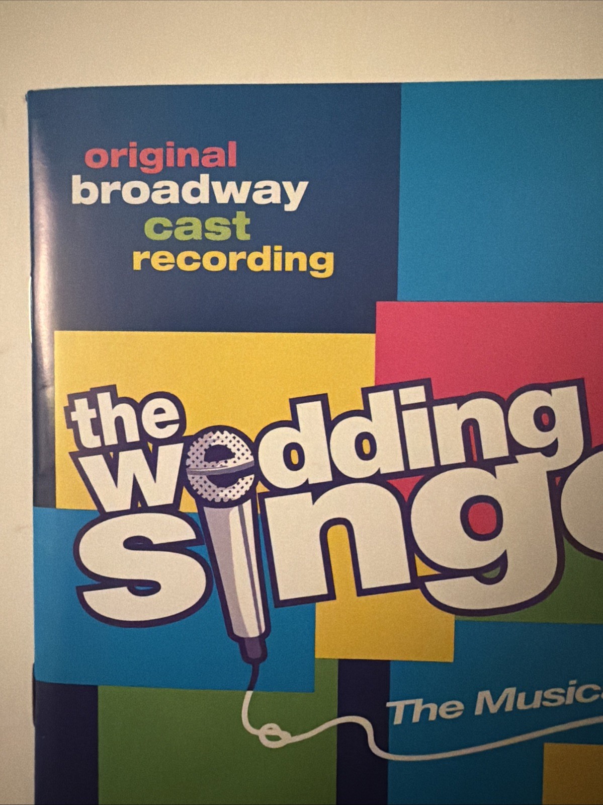 The Wedding Singer (2006 Original Broadway Cast) - CD and Cover Art Only