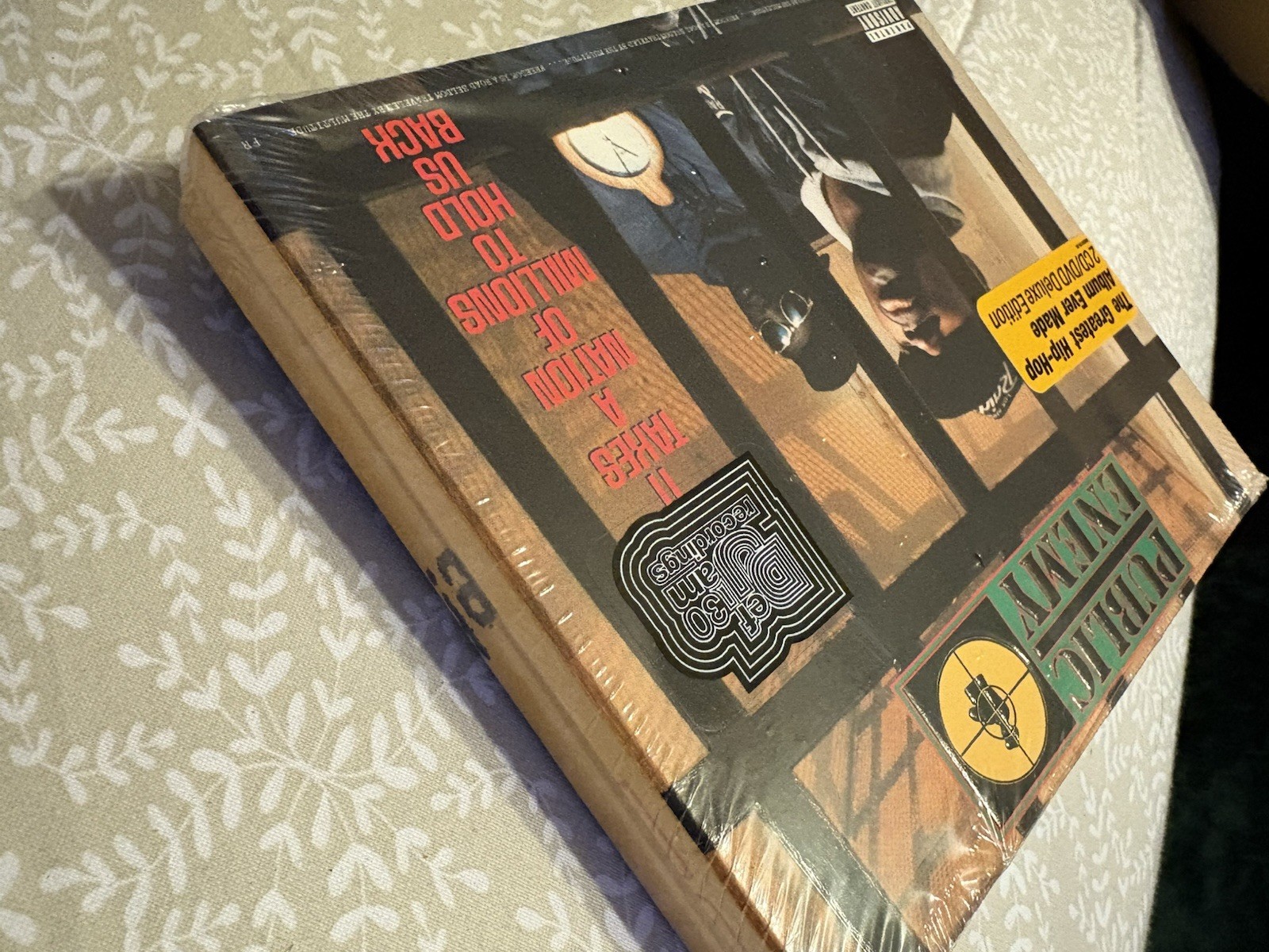 PUBLIC ENEMY - IT TAKES A NATION OF MILLIONS TO HOLD US BACK 2 CD + DVD NEW!