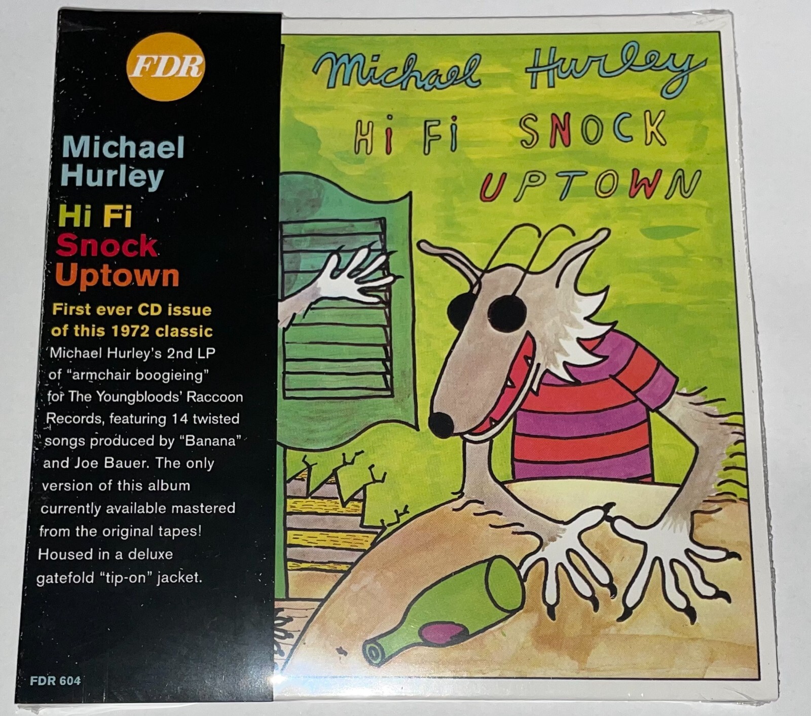 Michael Hurley Hi-Fi Snock Uptown CD NEW 2013 Future Days 1972 Folk Rock