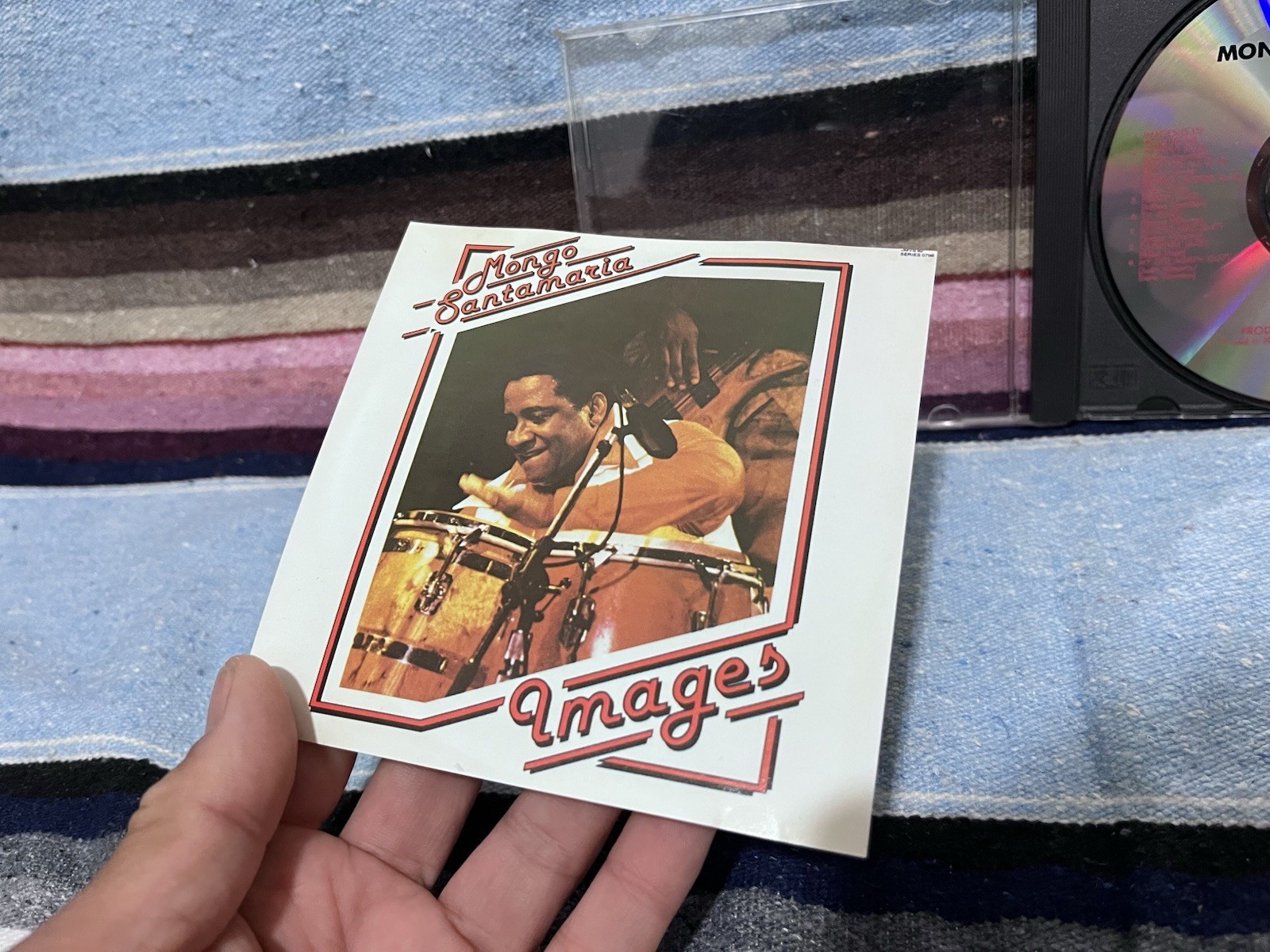 Mongo Santamaria "Images" 1980 Latin Afro-Cuban Jazz Album CD Vaya Records Mint!