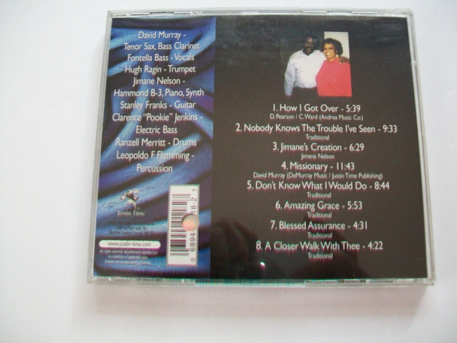 Speaking in Tongues by David Murray (Sax/Bass Clarinet) (CD, 1999, Justin Time)