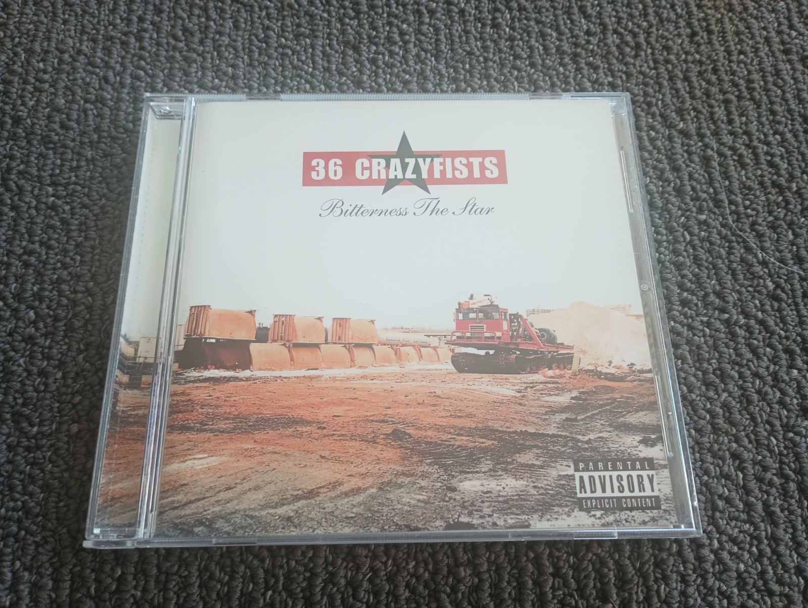 36 CRAZY FISTS BITTERNESS THE STAR 2002 CD/ROADRUNNER/EXCELLENT++++ CONDITION