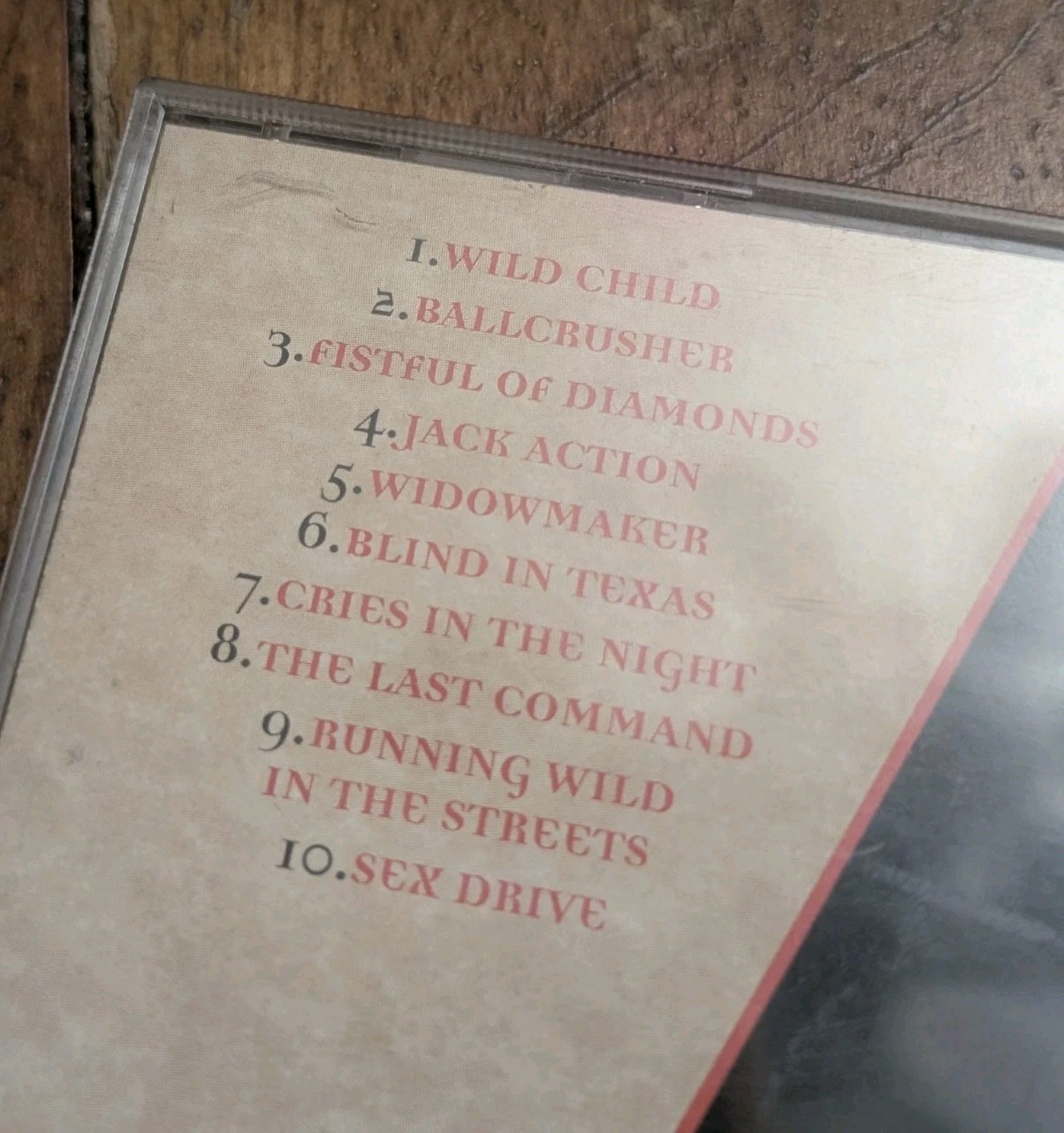 W.A.S.P. The Last Command CD 1998 Reissue Heavy Metal Sanctuary WASP 155022