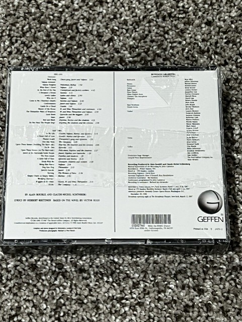 Les Miserables / O.C.R. by Les Miserables / O.C.R. (CD, 1990) - New!!