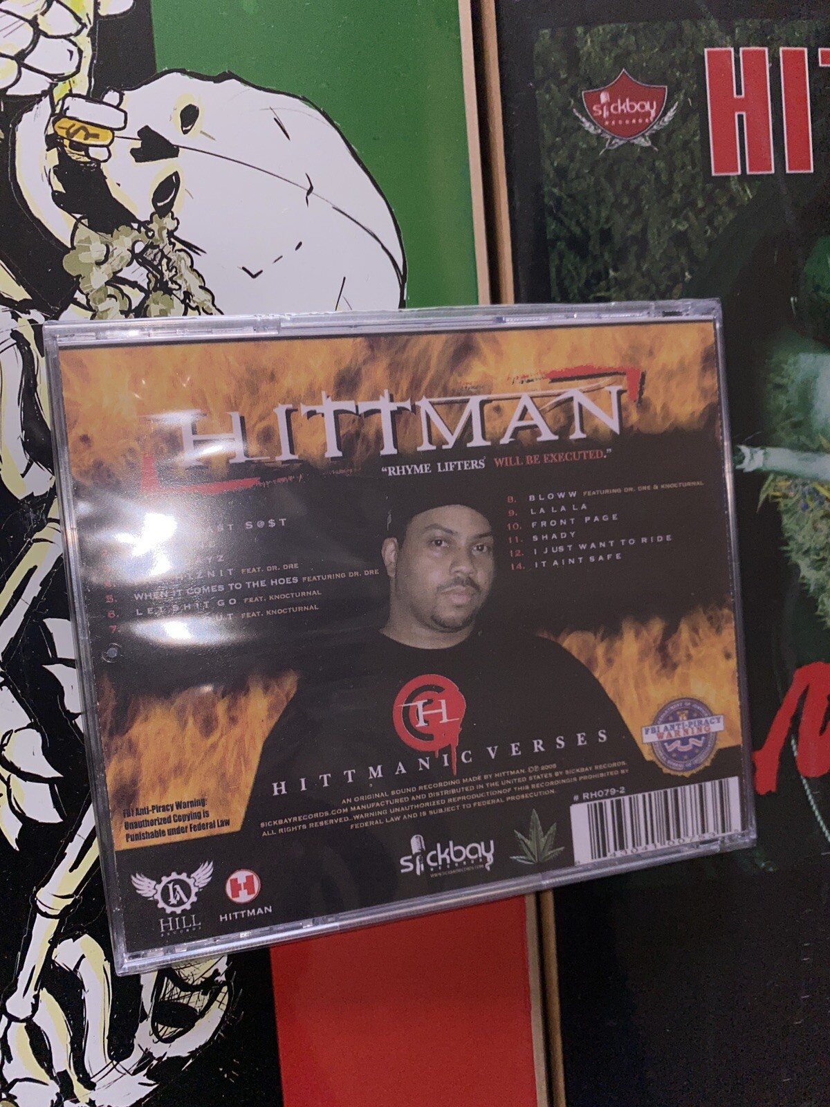 HiTTMAN HITTMANIC VERSES cd NEW sealed DR. DRE