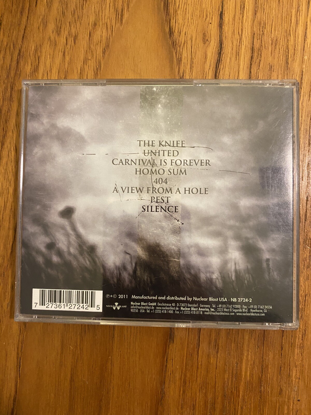 Decapitated – Carnival Is Forever Signed CD Very Rare Rasta Vogg Heinrich Krimh