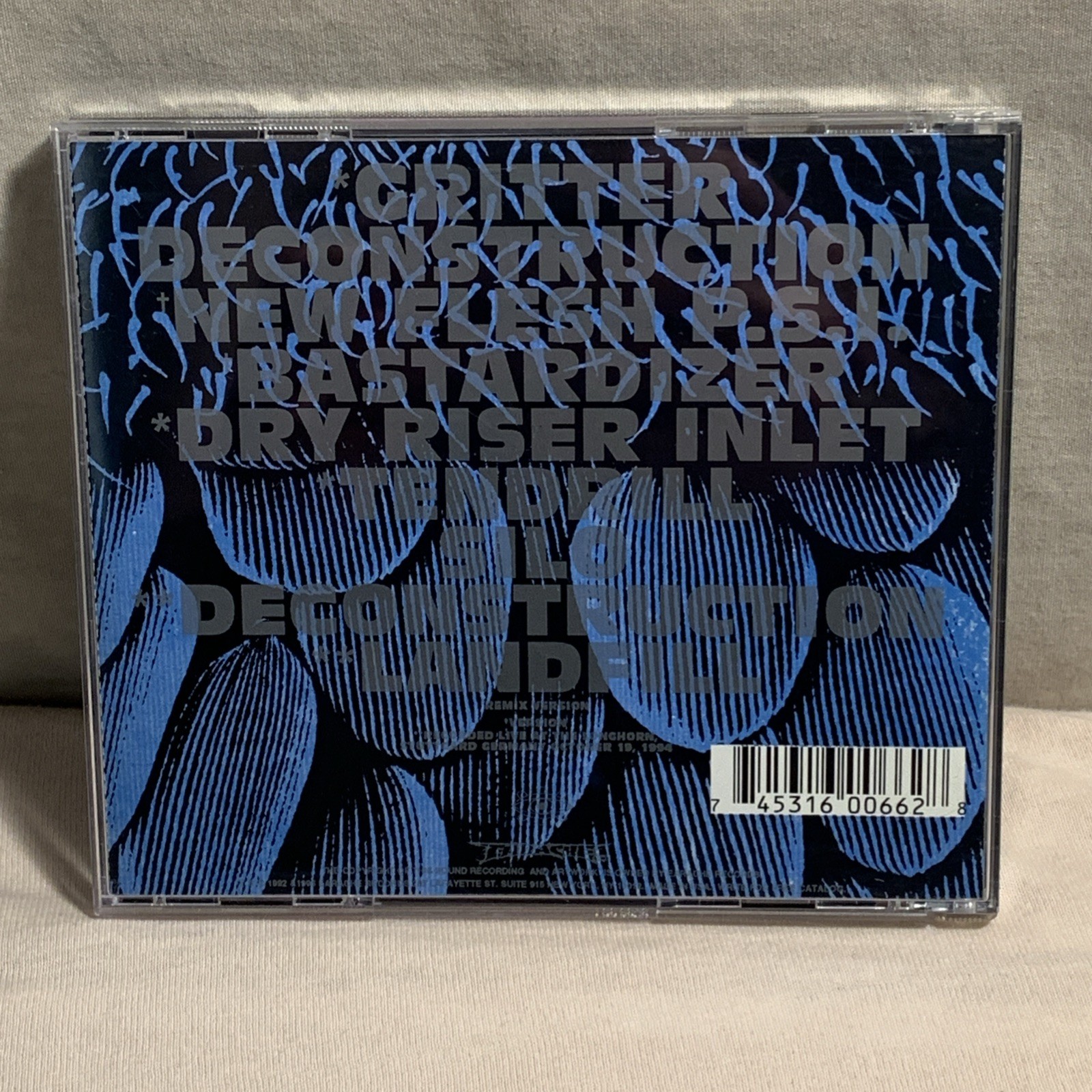 Pitch-Shifter - Submit (CD) - 1995 Earache Re-issue - MOSH66CD