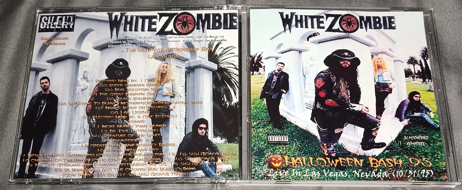 White Zombie Halloween Bash '95 (Ultimate Astrocreep Era Live Album!) Promo CD
