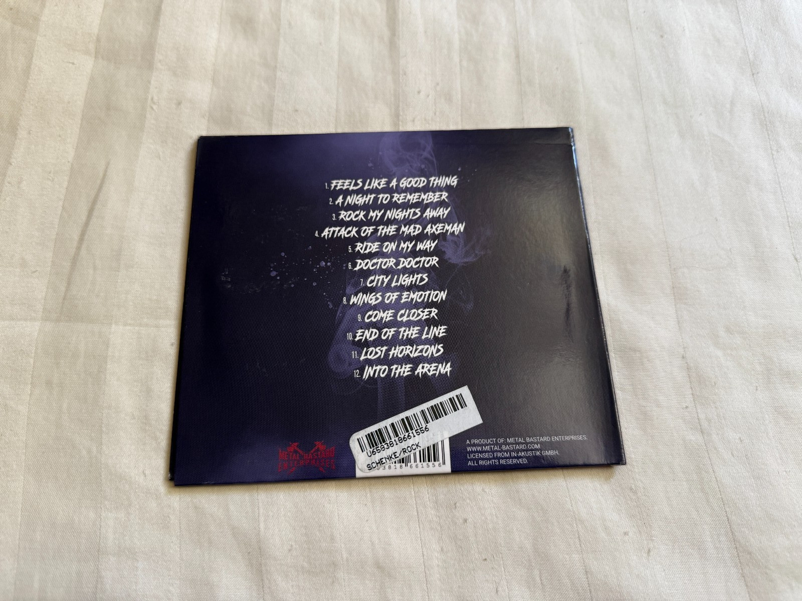 Michael Schenker - Rock Shock CD 2022 Metal Bastard Import UFO MSG OOP RARE