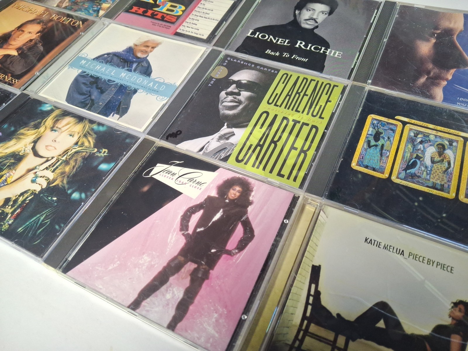 Lot Of 15 CD's Easy Listening Soul Pop Anita Baker Lionie Richie Neville Brother