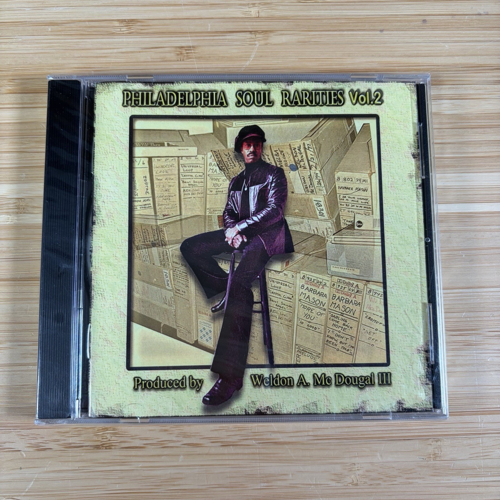 Various ‎– Philadelphia Soul Rarities Vol. 2 CD UL003 Funk/Soul HTF Sealed Rare