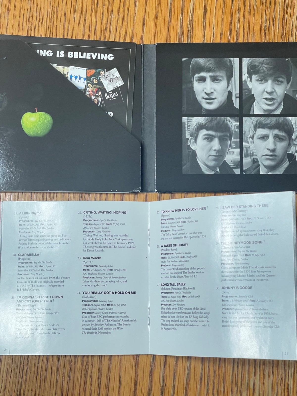The Beatles Live At The BBC Vol.1 CD 2 disc set 71 tracks power pop rock 2013
