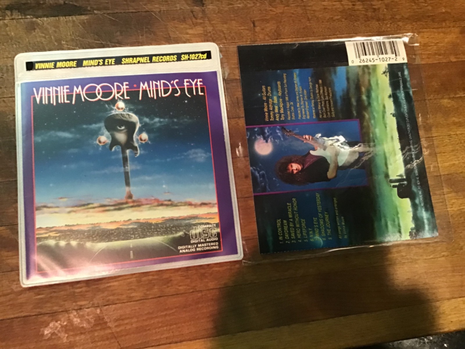 Vinnie Moore - Time Odyssey CD 1988 see description