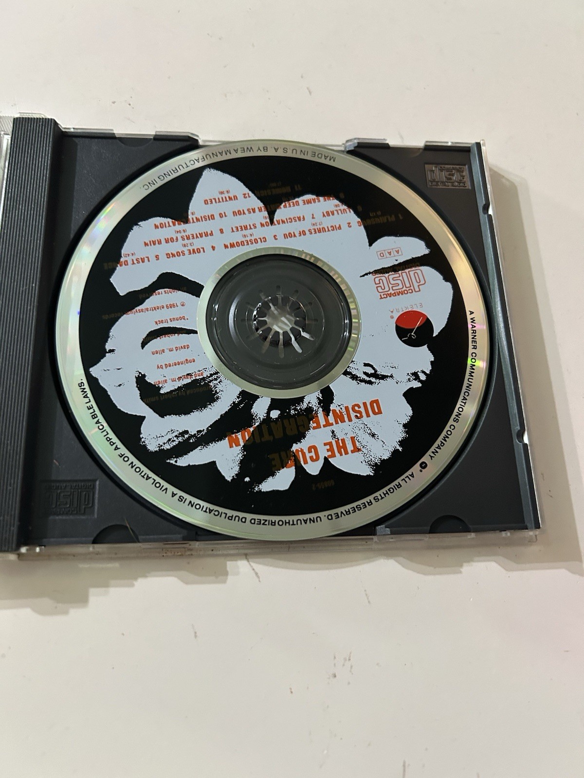 Disintegration by Cure (CD, 1989)