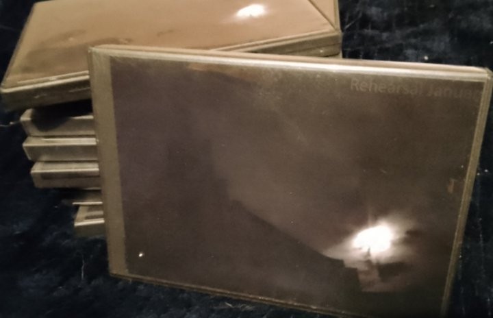 Rehearsal January CDr in dvd case ukbm black metal punk sludge