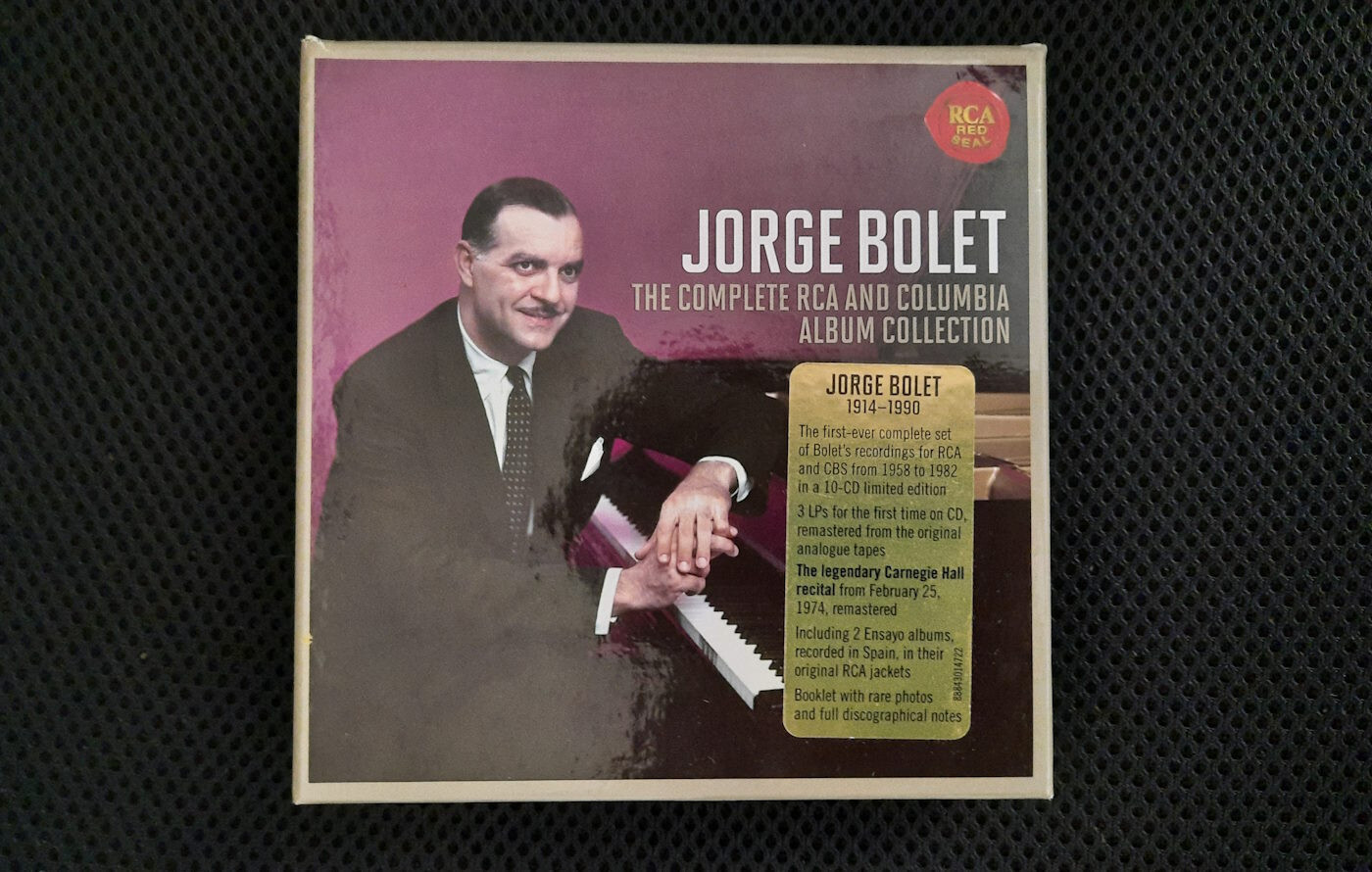 Jorge Bolet - The Complete RCA and Columbia Album Collection Sony 10 CD box RARE