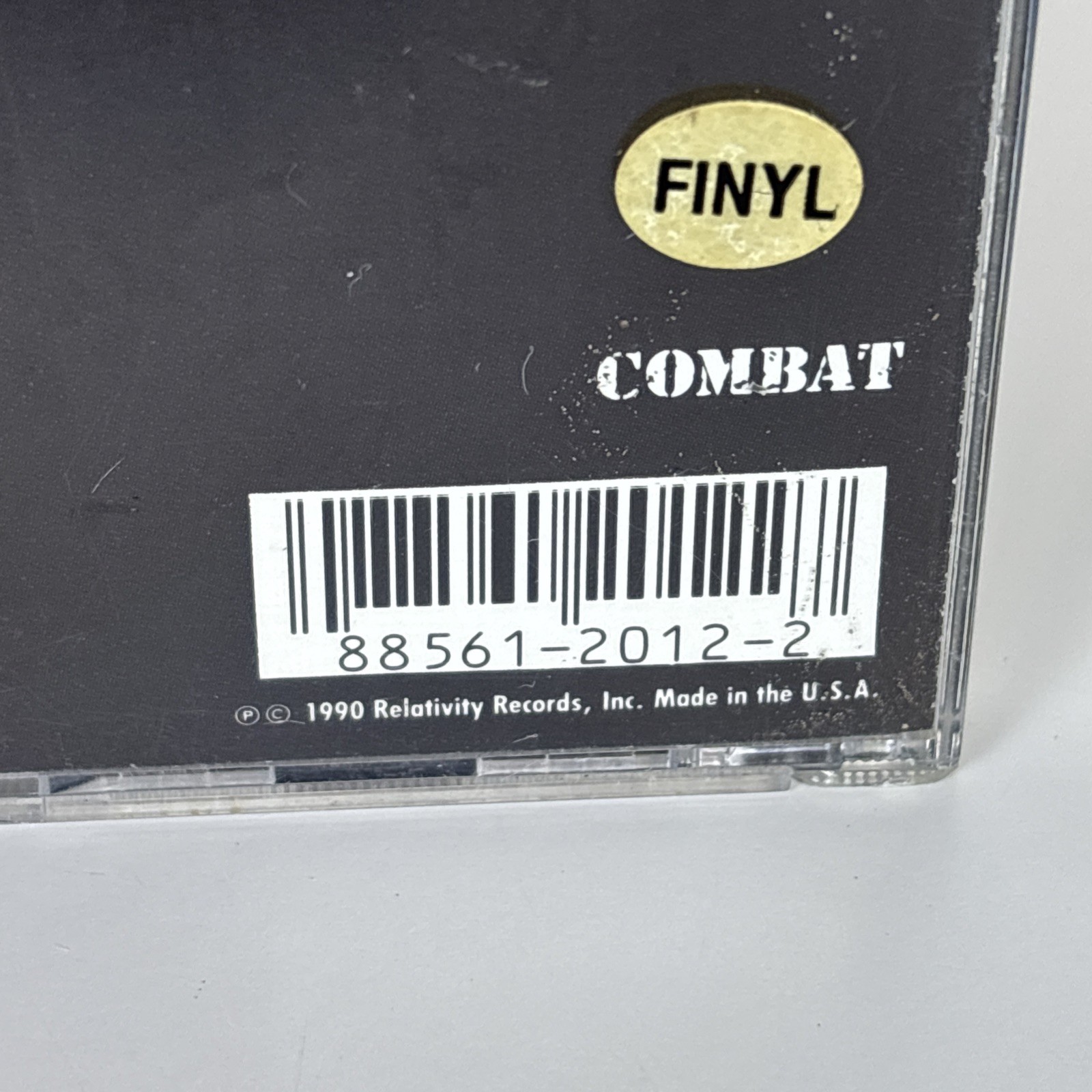 In the Red by C.I.A. (CD, May-1990, Combat Records)