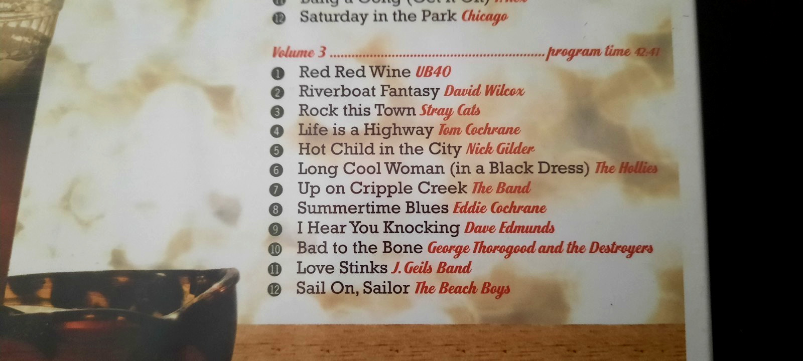 ROCK THE DOCK - Classic Songs for Summer (or Whenever!) JAMES GANG, NICK GILDER