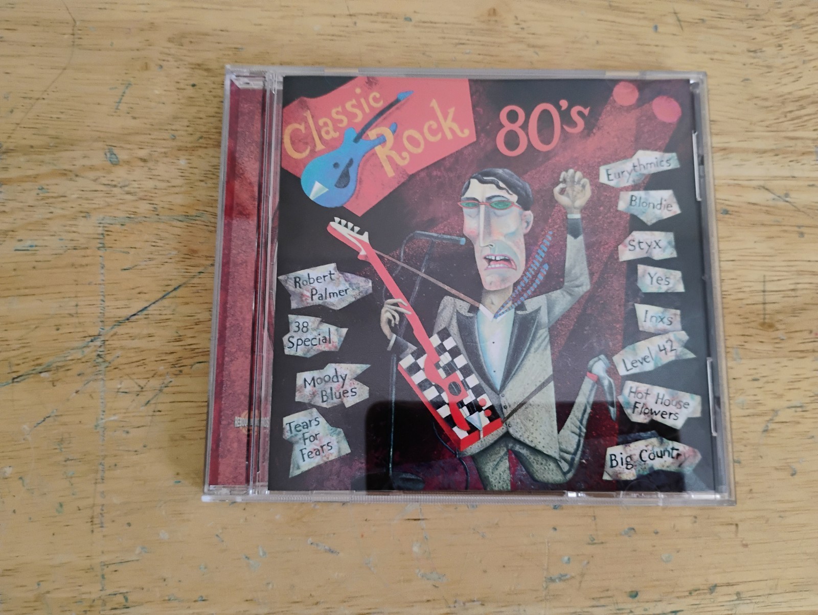 1980s Classic Rock Compilation Music CD ft Various Artists [VERY GOOD CD]