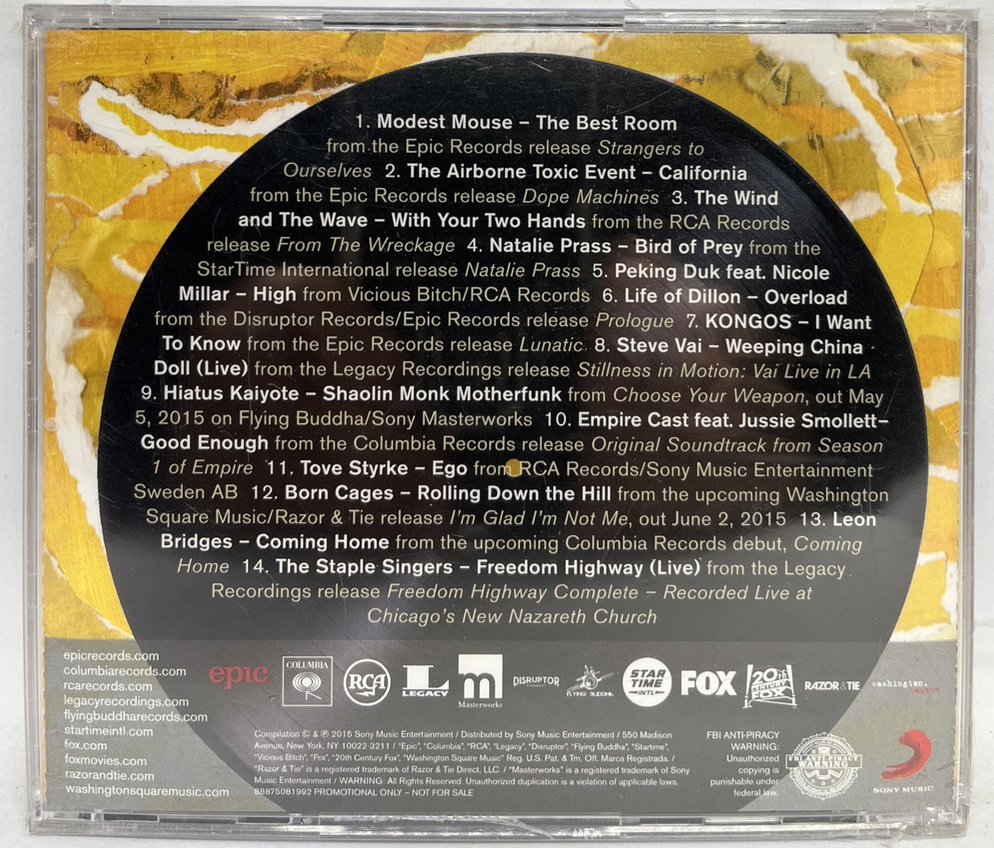 Various – Sample This! (Sony Music Record Store Day 2015) CD Album Sony Music
