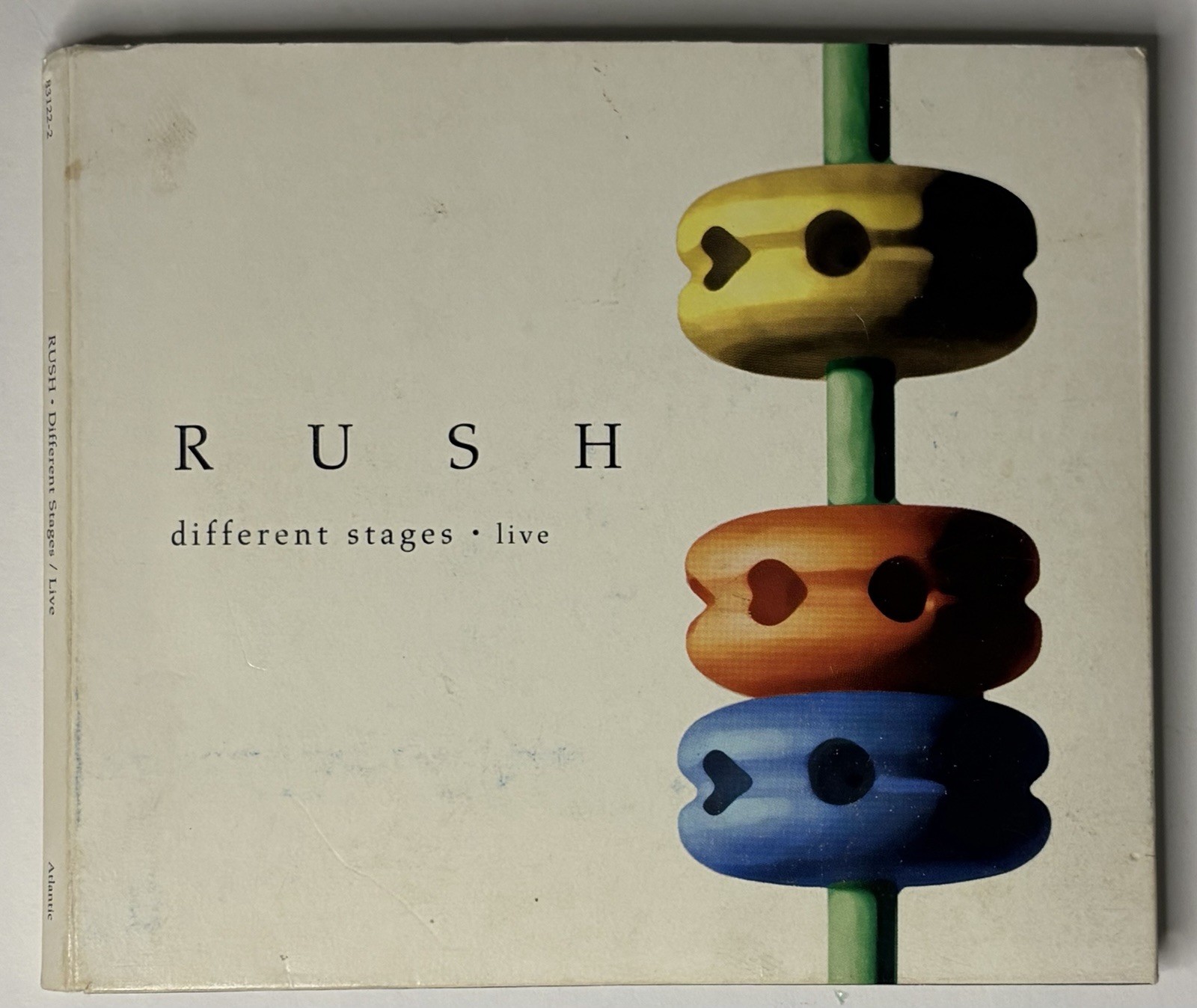 Rush Different Stages Live 3 CD Set Classic Rock Limelight Tom Sawyer Live Album