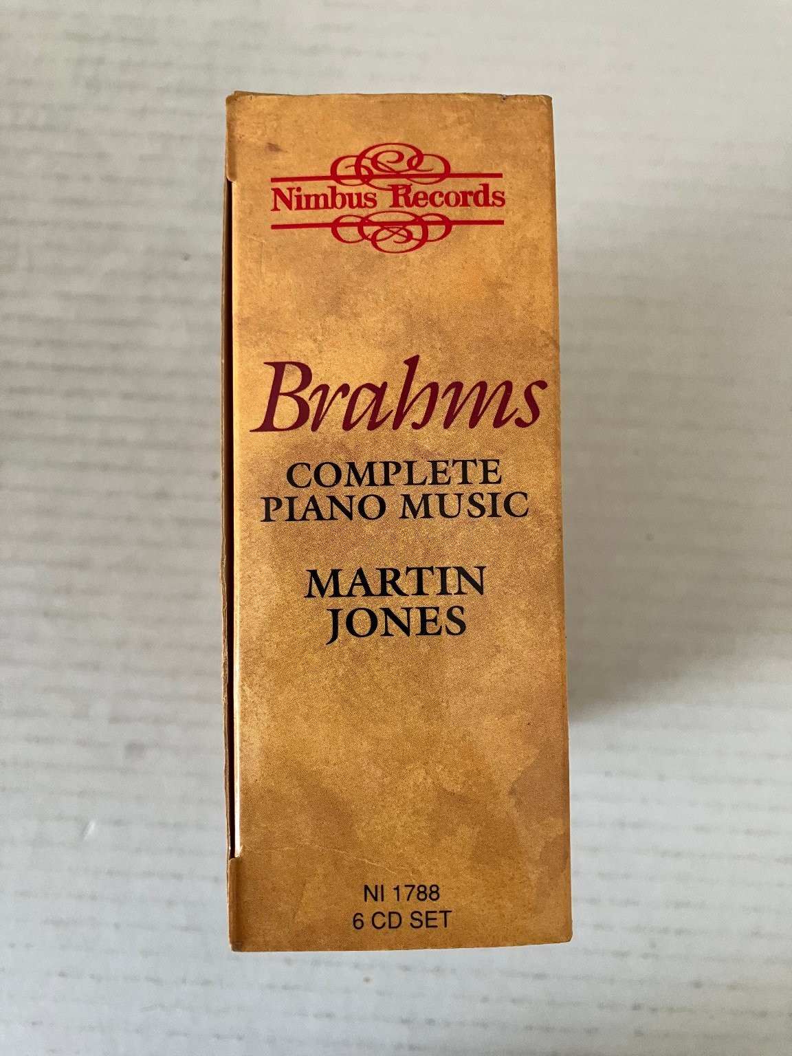 Brahms – Complete Piano Music CD 1992 Limited Edition Classical Nimbus Records