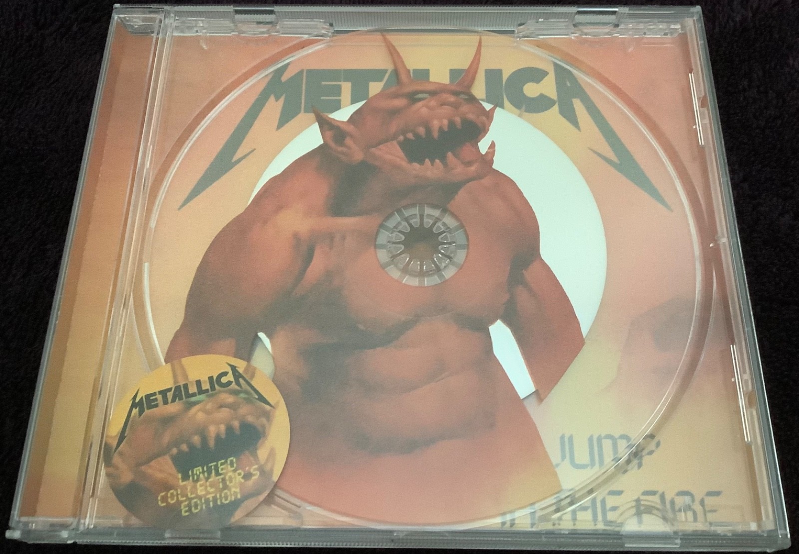 METALLICA JUMP IN THE FIRE CD SHAPED NEW IMPORT RARE BAY AREA THRASH METAL LE