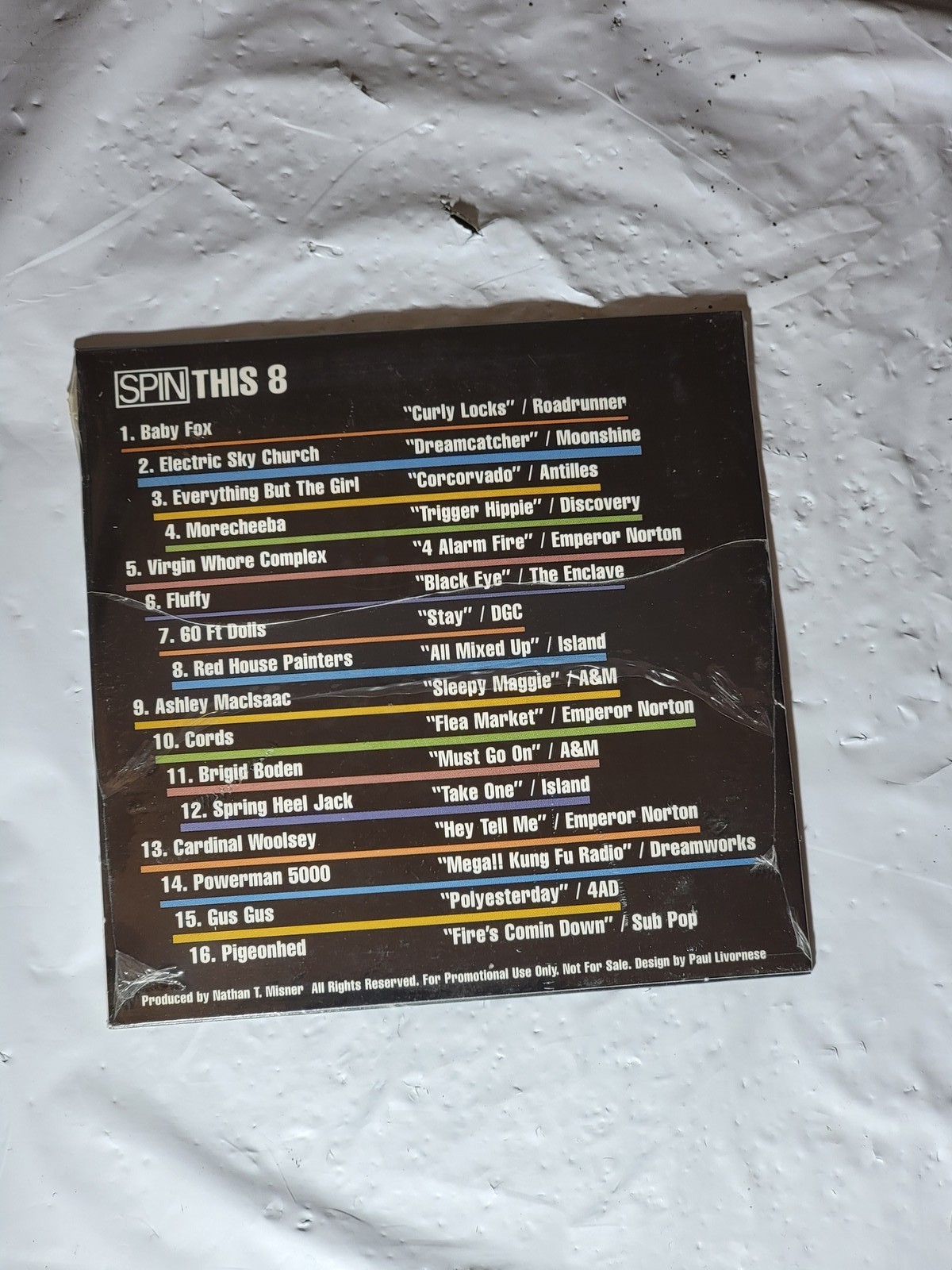 Spin This 8 New Music Promotional CD Compilation - Rare Promo Sampler