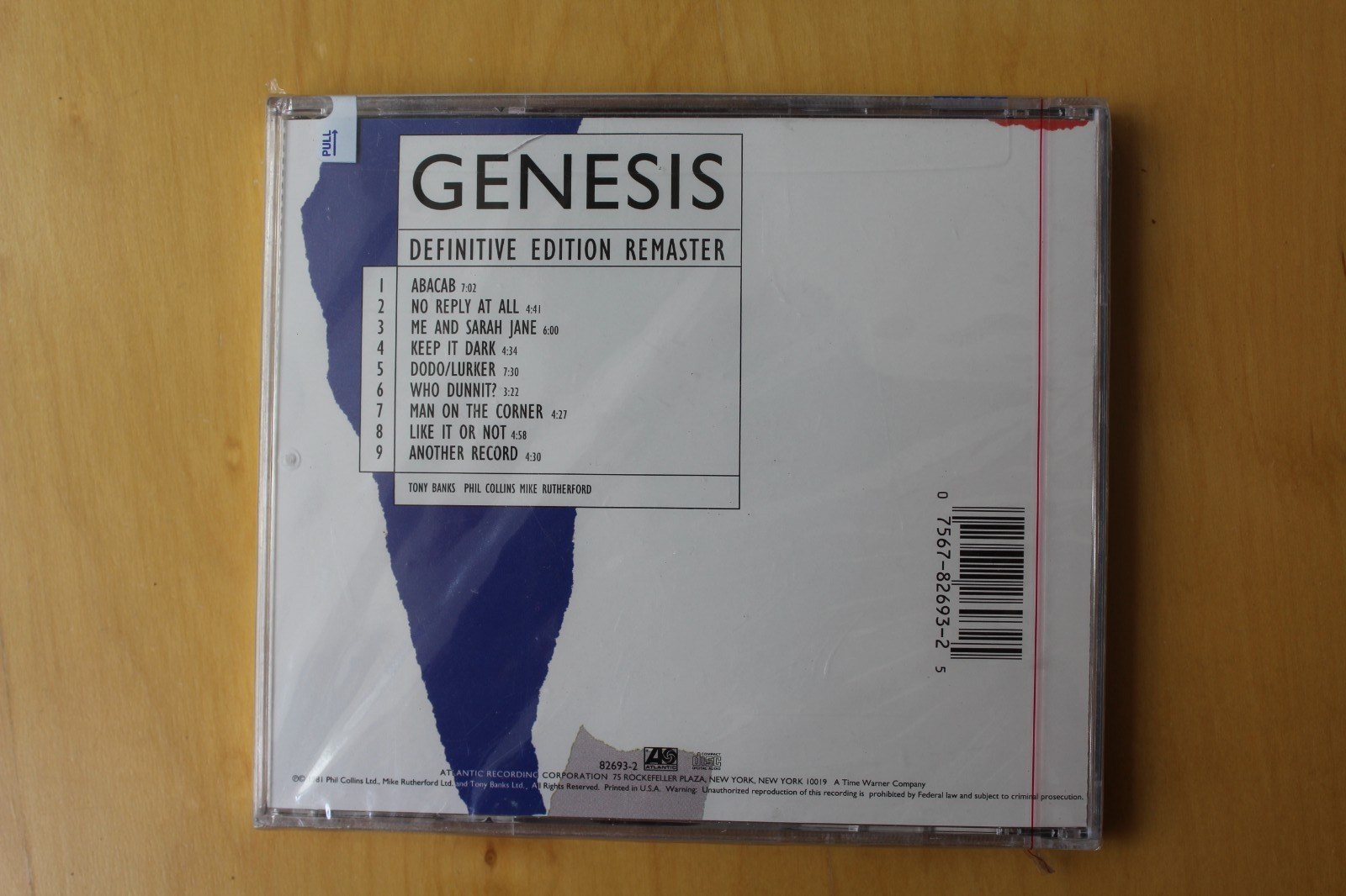 Abacab [Remaster] by Genesis (CD, 2015, Atlantic/Rhino) *NEW*