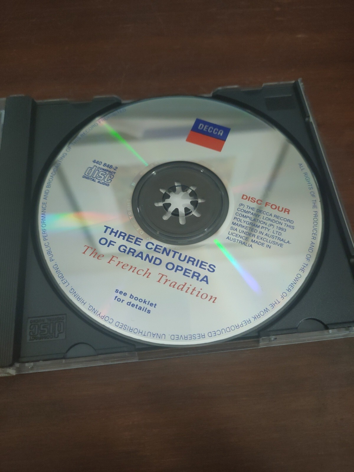3 X Three Centuries of Grand Opera Volume One, Three and Four CD French Italian