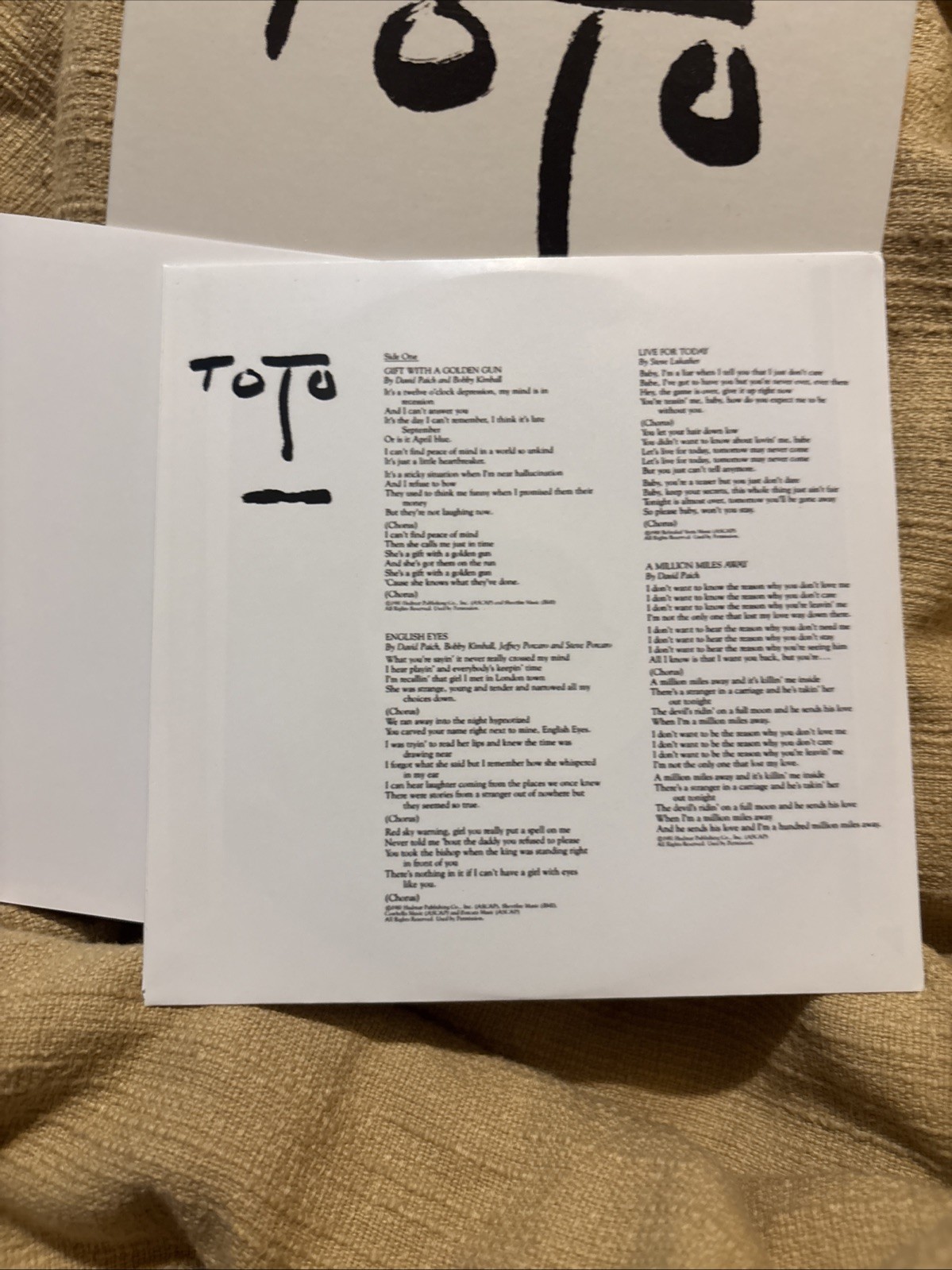 Toto by Toto (CD, Mar-2005, Sony)