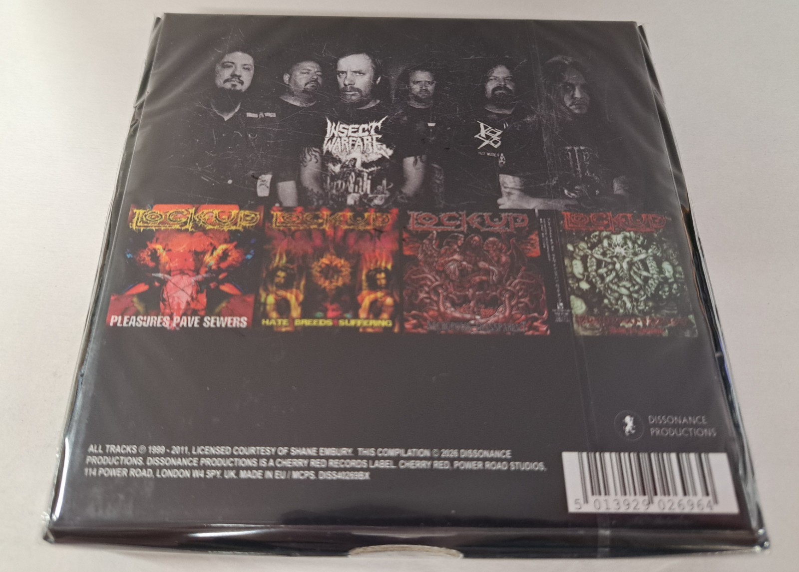 Lock Up Brethren Of The Pentagram 4 CD Clamshell Box Set Metal Grindcore