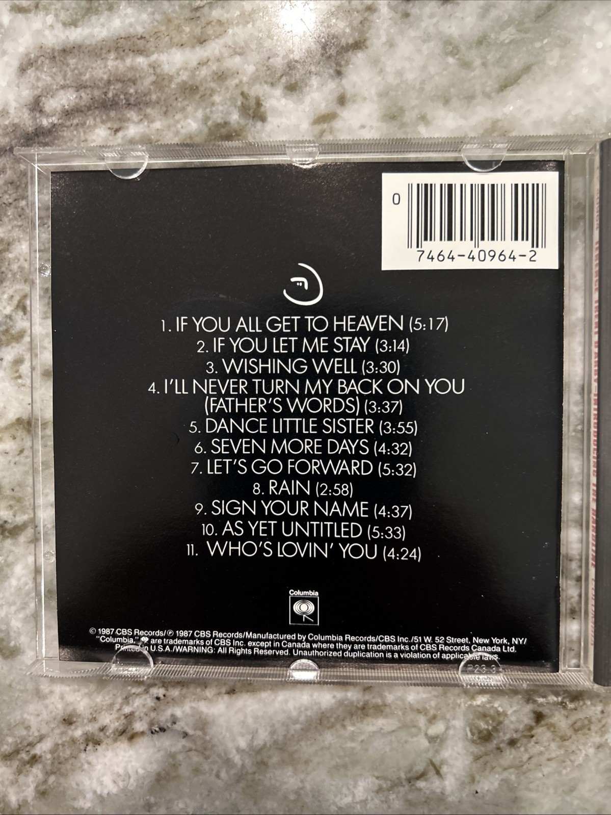 Introducing the Hardline According to Terence Trent D'Arby - CD NEAR MINT